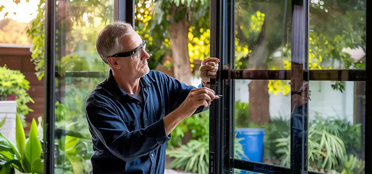 Replacing Sliding Door Lock Santa Clarita